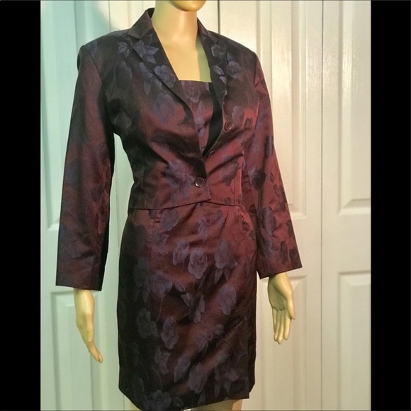 Infiniti Paris sheath dress w/jacket size 8 - Picture 3 of 8